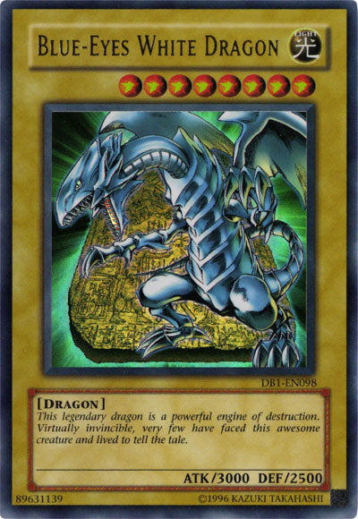 Blue-Eyes White Dragon [DB1-EN098] Ultra Rare | Arkham Games and Comics