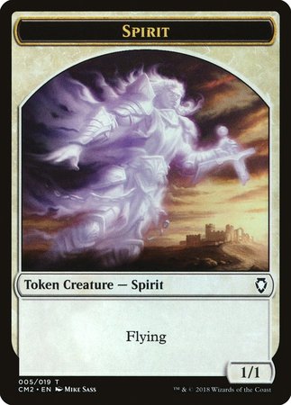 Spirit Token [Commander Anthology Volume II Tokens] | Arkham Games and Comics