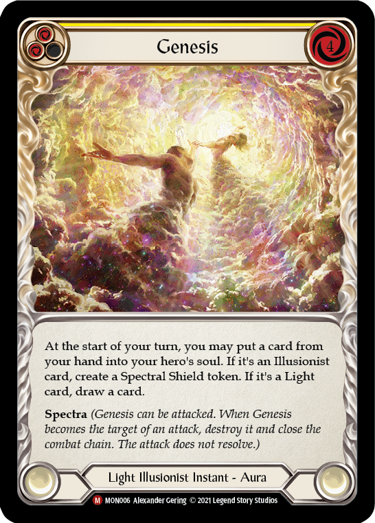 Genesis [MON006-RF] (Monarch)  1st Edition Rainbow Foil | Arkham Games and Comics