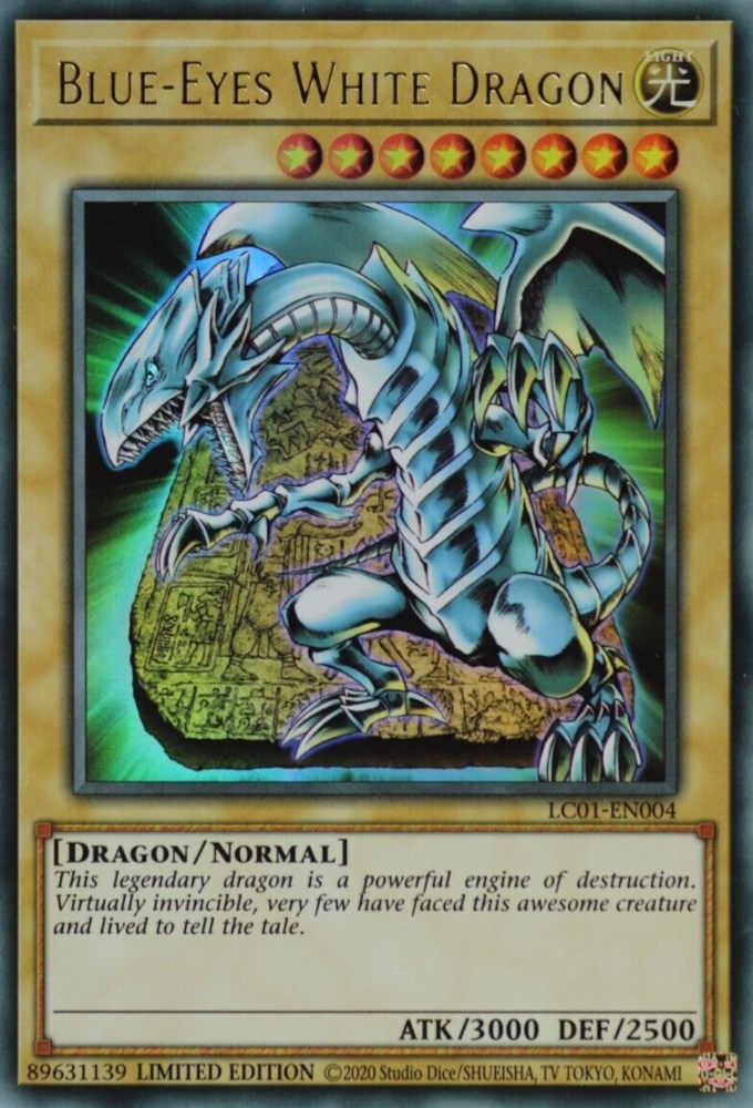 Blue-Eyes White Dragon (25th Anniversary) [LC01-EN004] Ultra Rare | Arkham Games and Comics