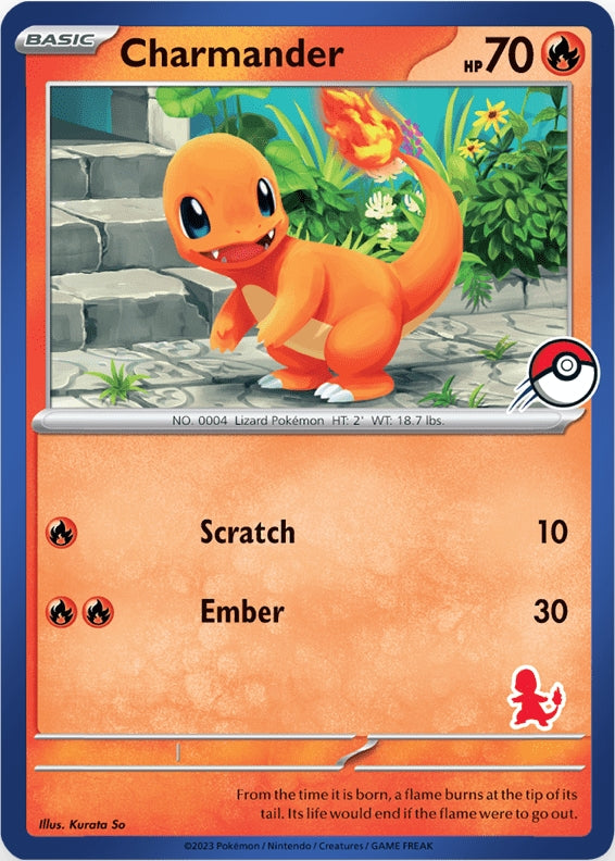 Charmander (Blue Border) [My First Battle] | Arkham Games and Comics