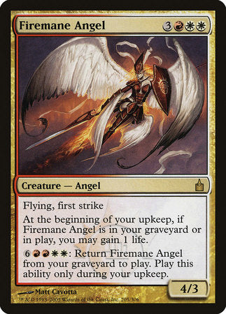 Firemane Angel [Ravnica: City of Guilds] | Arkham Games and Comics