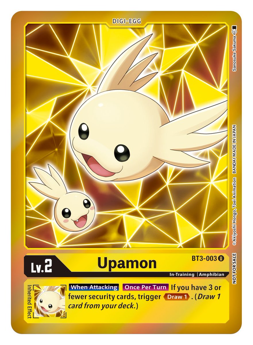 Upamon [BT3-003] (Event Pack 2) [Release Special Booster Ver.1.5] | Arkham Games and Comics