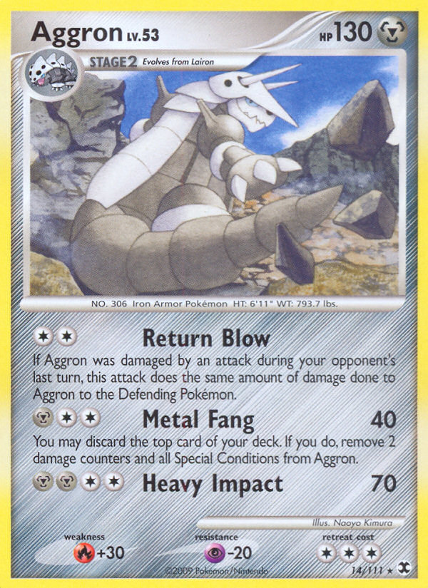 Aggron (14/111) [Platinum: Rising Rivals] | Arkham Games and Comics