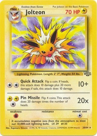 Jolteon (20/64) [Jungle Unlimited] | Arkham Games and Comics