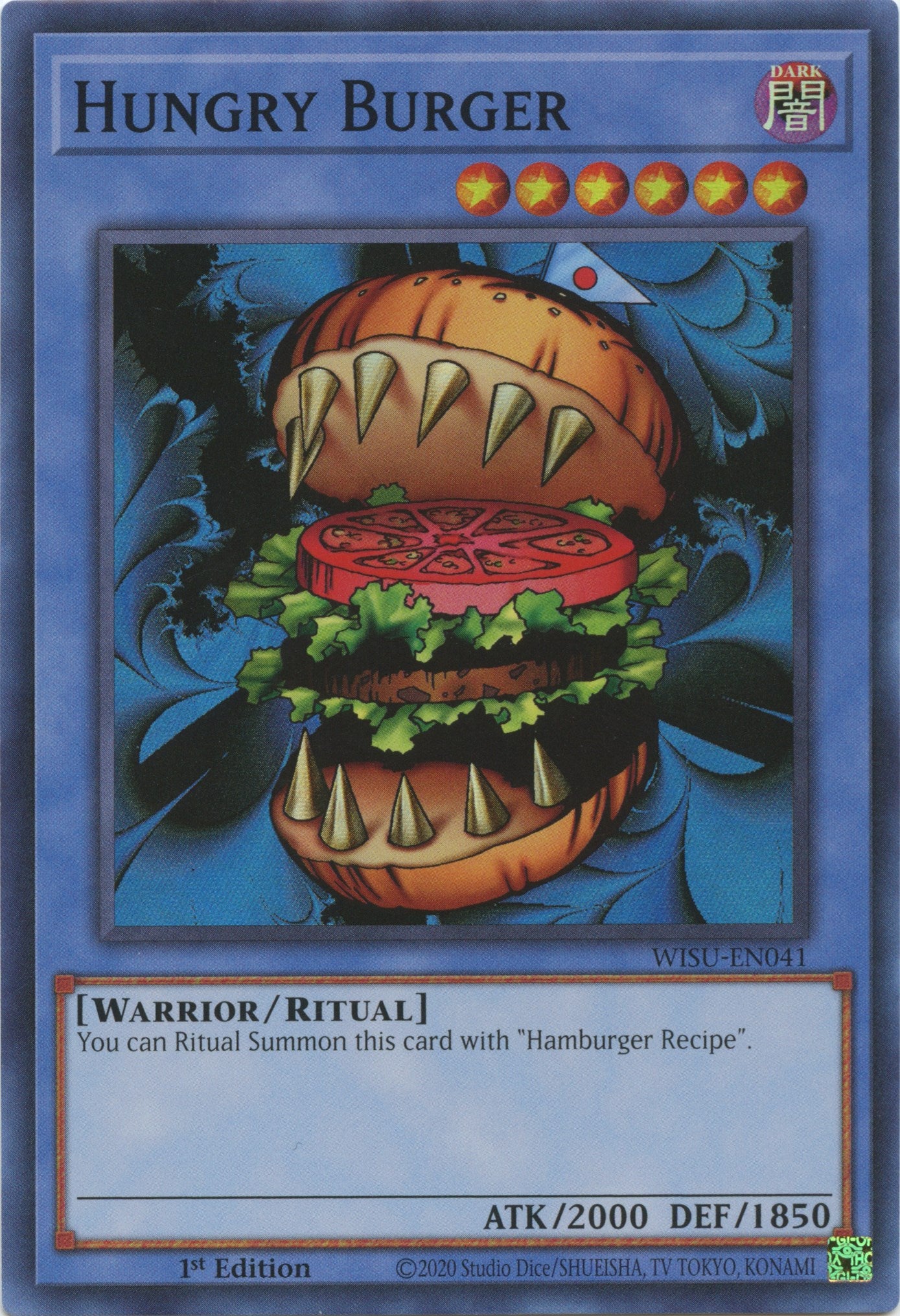 Hungry Burger [WISU-EN041] Super Rare | Arkham Games and Comics