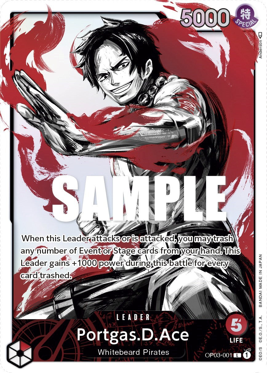 Portgas.D.Ace (Alternate Art) [Pillars of Strength] | Arkham Games and Comics