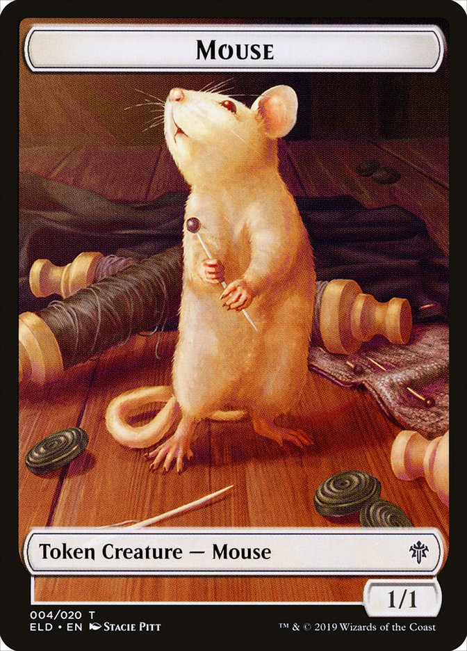 Mouse [Throne of Eldraine Tokens] | Arkham Games and Comics