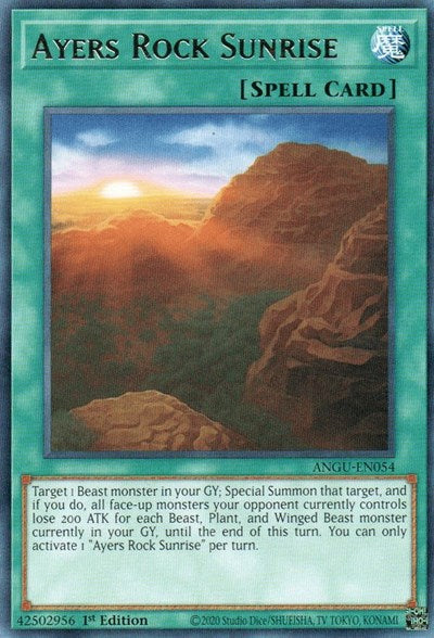 Ayers Rock Sunrise (Rare) [ANGU-EN054] Rare | Arkham Games and Comics