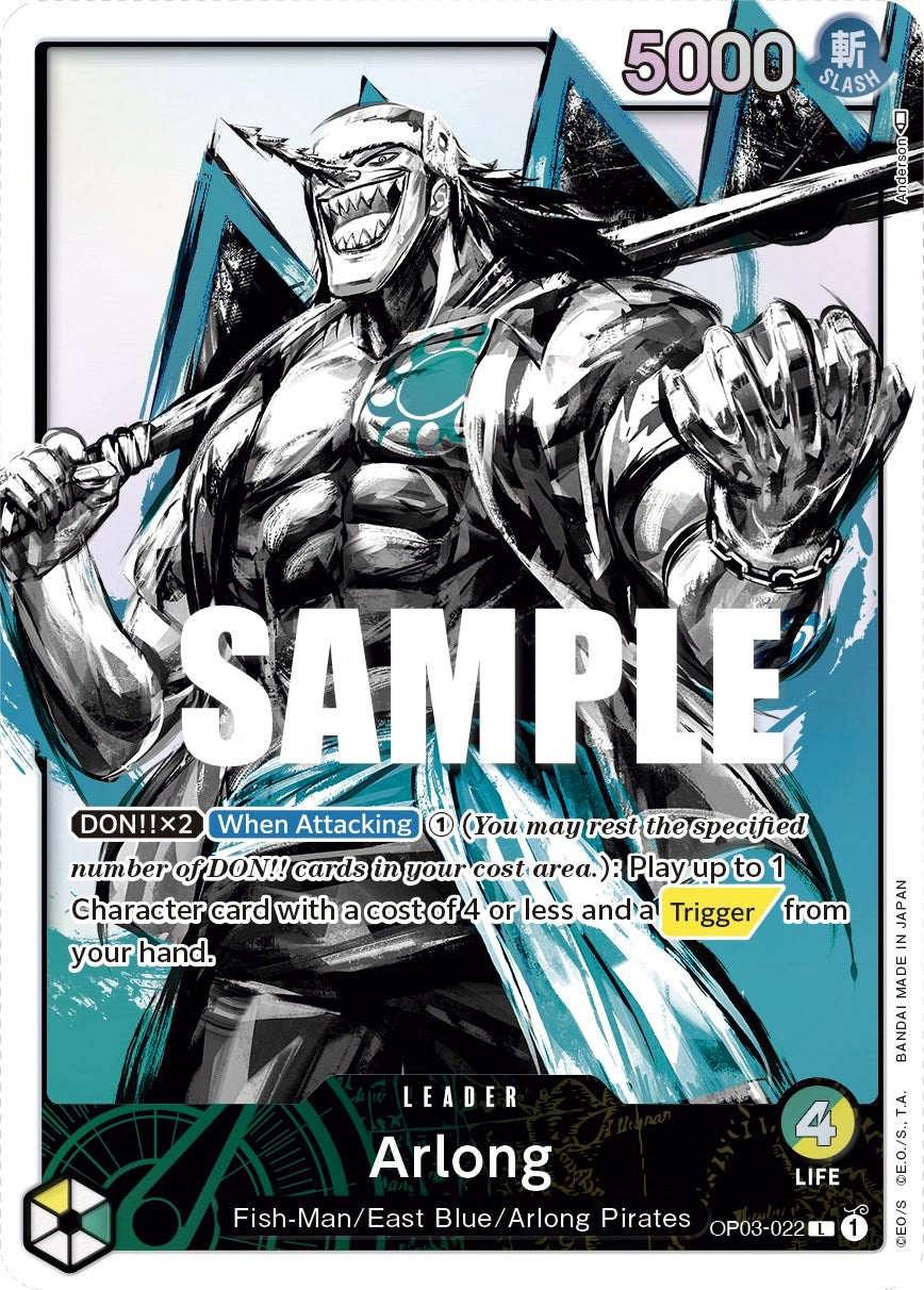 Arlong (Alternate Art) [Pillars of Strength] | Arkham Games and Comics