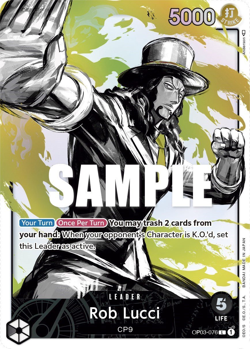 Rob Lucci (Alternate Art) [Pillars of Strength] | Arkham Games and Comics