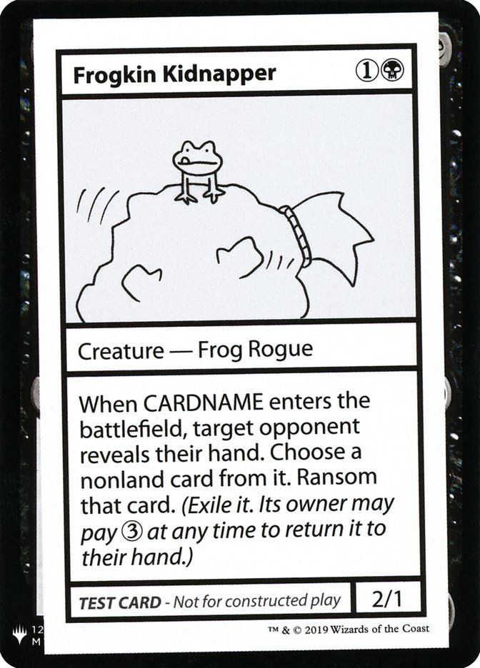 Frogkin Kidnapper [Mystery Booster Playtest Cards] | Arkham Games and Comics