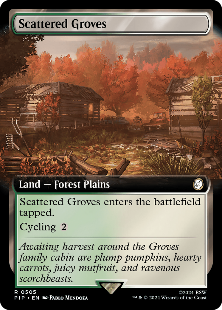 Scattered Groves (Extended Art) [Fallout] | Arkham Games and Comics