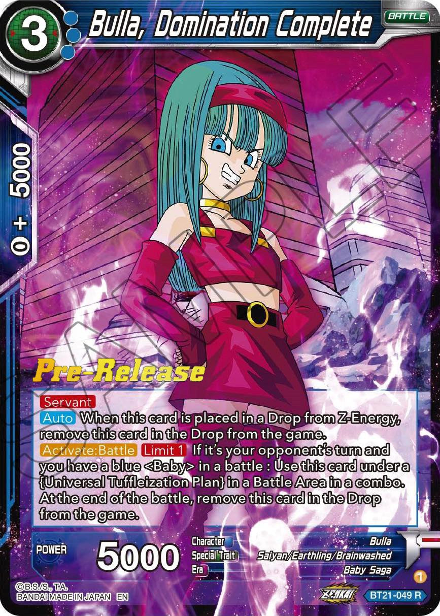 Bulla, Domination Complete (BT21-049) [Wild Resurgence Pre-Release Cards] | Arkham Games and Comics