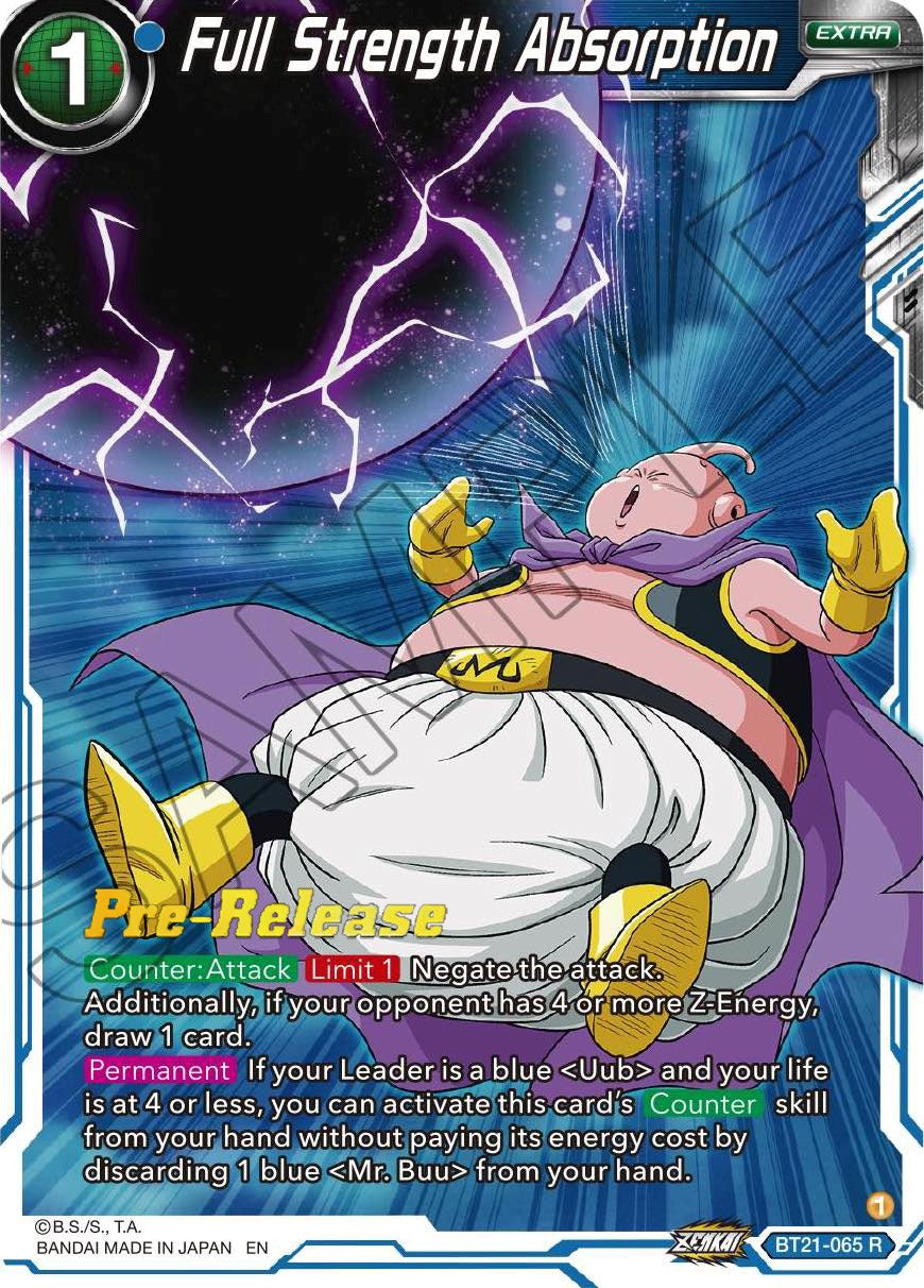 Full Strength Absorption (BT21-065) [Wild Resurgence Pre-Release Cards] | Arkham Games and Comics