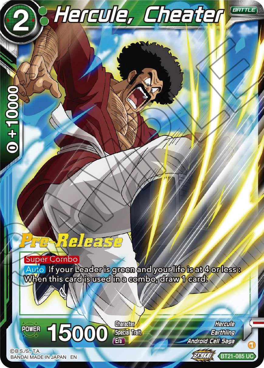 Hercule, Cheater (BT21-085) [Wild Resurgence Pre-Release Cards] | Arkham Games and Comics