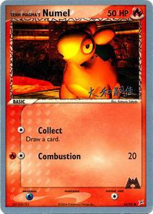 Team Magma's Numel (64/95) (Magma Spirit - Tsuguyoshi Yamato) [World Championships 2004] | Arkham Games and Comics