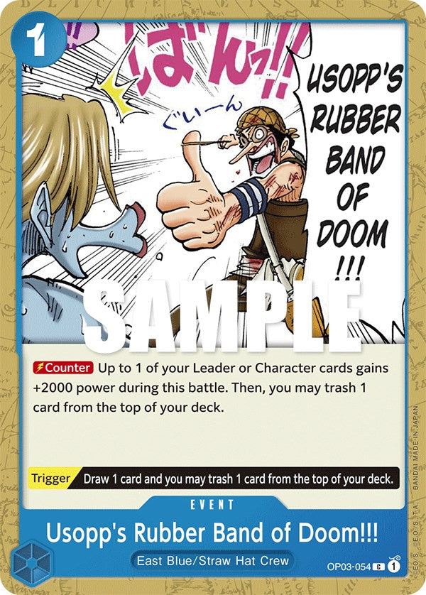 Usopp's Rubber Band of Doom!!! [Pillars of Strength] | Arkham Games and Comics