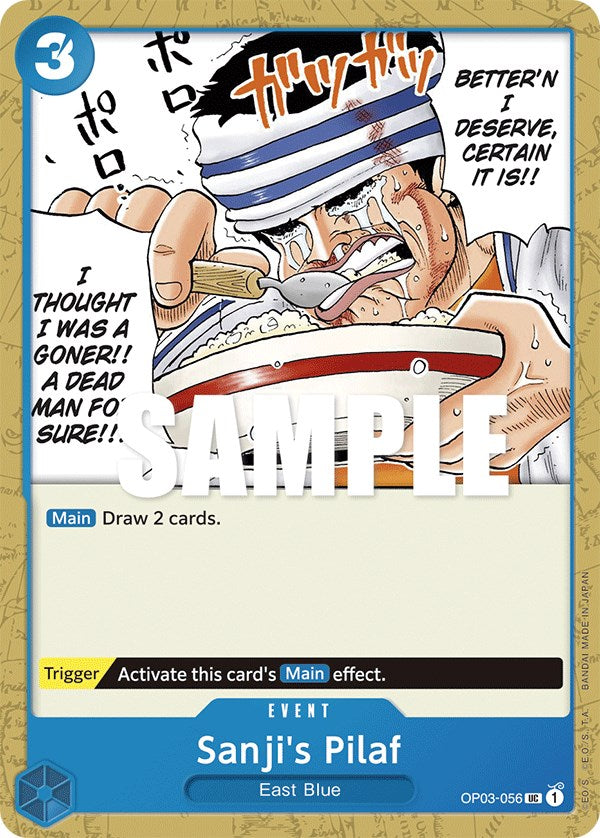 Sanji's Pilaf [Pillars of Strength] | Arkham Games and Comics