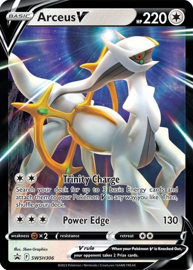 Arceus V (SWSH306) [Sword & Shield: Black Star Promos] | Arkham Games and Comics