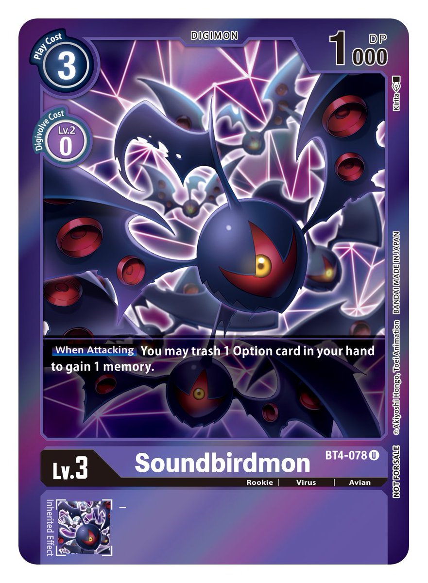 Soundbirdmon [BT4-078] (Event Pack 2) [Great Legend] | Arkham Games and Comics