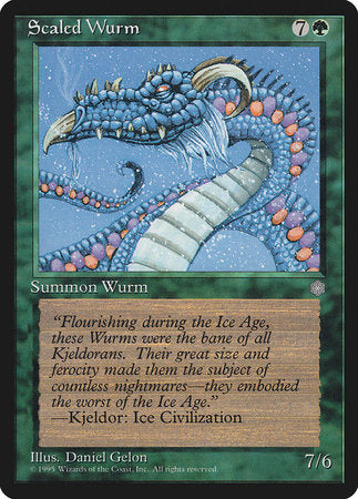 Scaled Wurm [Ice Age] | Arkham Games and Comics