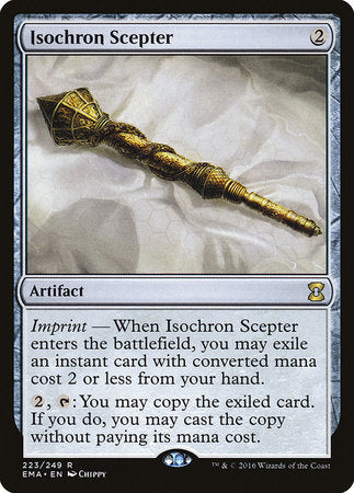 Isochron Scepter [Eternal Masters] | Arkham Games and Comics