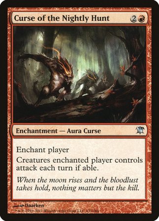 Curse of the Nightly Hunt [Innistrad] | Arkham Games and Comics