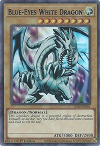 Blue-Eyes White Dragon (Blue) [LDS2-EN001] Ultra Rare | Arkham Games and Comics