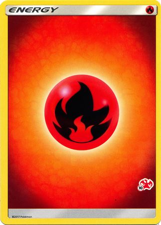 Fire Energy (Charizard Stamp #10) [Battle Academy 2020] | Arkham Games and Comics