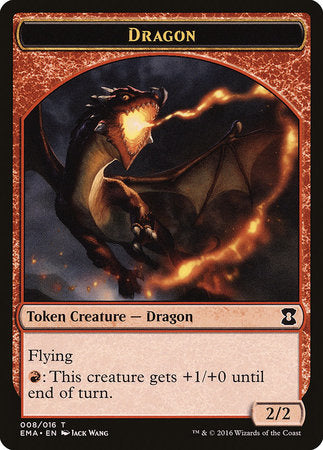 Dragon Token [Eternal Masters Tokens] | Arkham Games and Comics