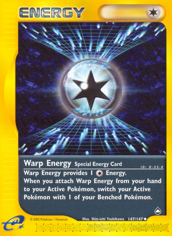 Warp Energy (147/147) [Aquapolis] | Arkham Games and Comics