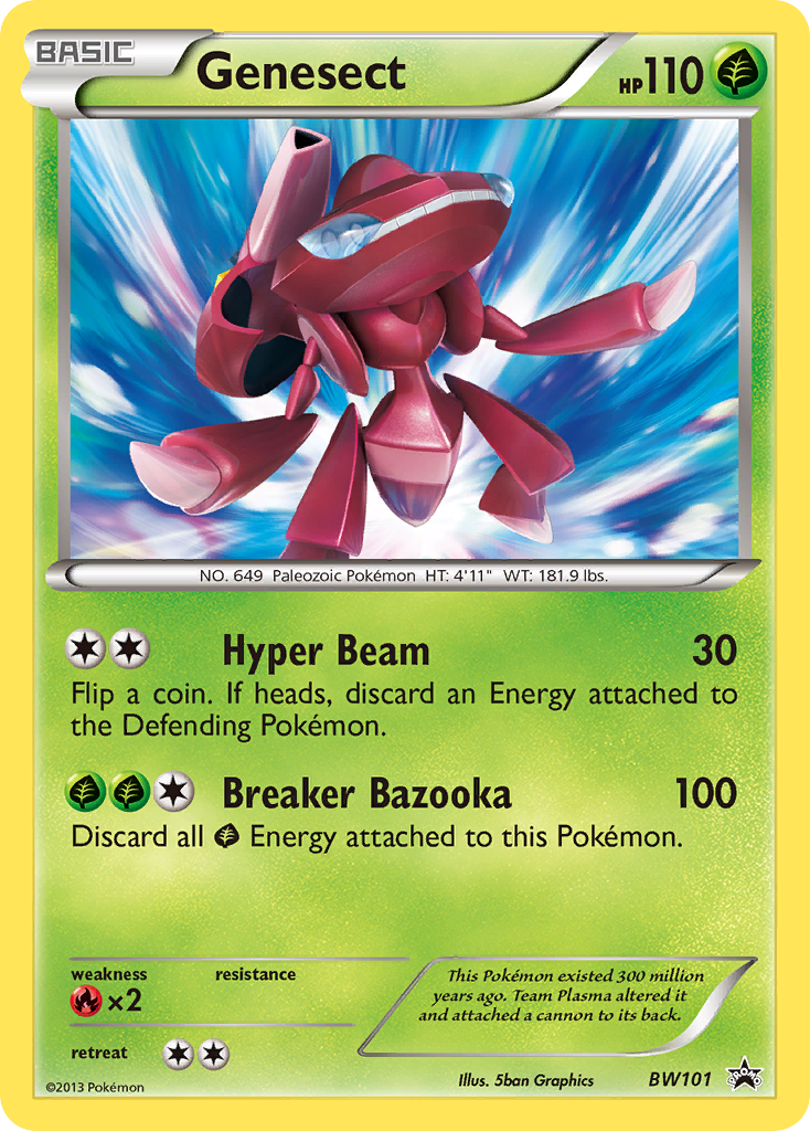 Genesect (BW101) [Black & White: Black Star Promos] | Arkham Games and Comics