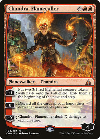 Chandra, Flamecaller [Oath of the Gatewatch] | Arkham Games and Comics