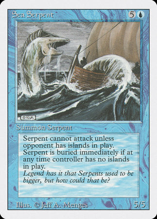 Sea Serpent [Revised Edition] | Arkham Games and Comics
