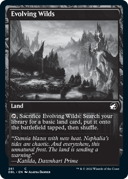 Evolving Wilds (261) [Innistrad: Double Feature] | Arkham Games and Comics