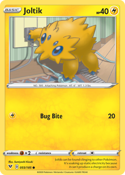 Joltik (055/185) [Sword & Shield: Vivid Voltage] | Arkham Games and Comics