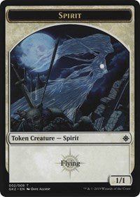 Spirit (002) // Spirit (010) Token [Ravnica Allegiance: Guild Kits] | Arkham Games and Comics