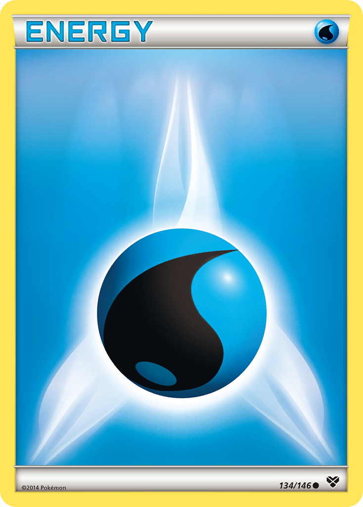 Water Energy (134/146) [XY: Base Set] | Arkham Games and Comics