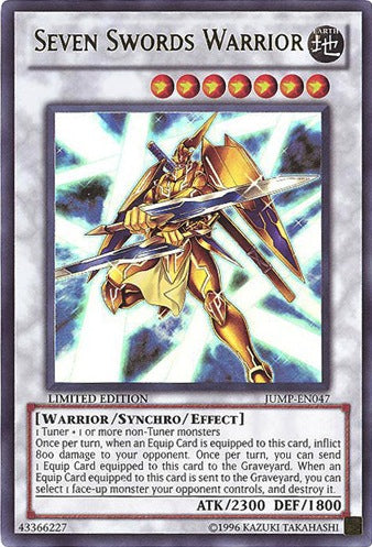 Seven Swords Warrior [JUMP-EN047] Ultra Rare | Arkham Games and Comics