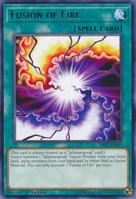 Fusion of Fire [SAST-EN057] Rare | Arkham Games and Comics