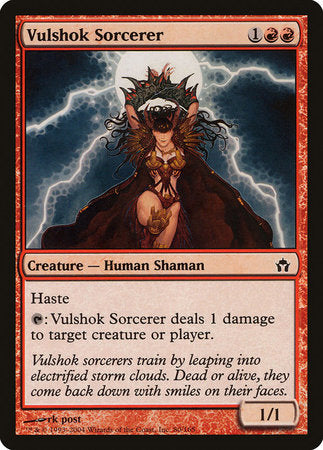 Vulshok Sorcerer [Fifth Dawn] | Arkham Games and Comics