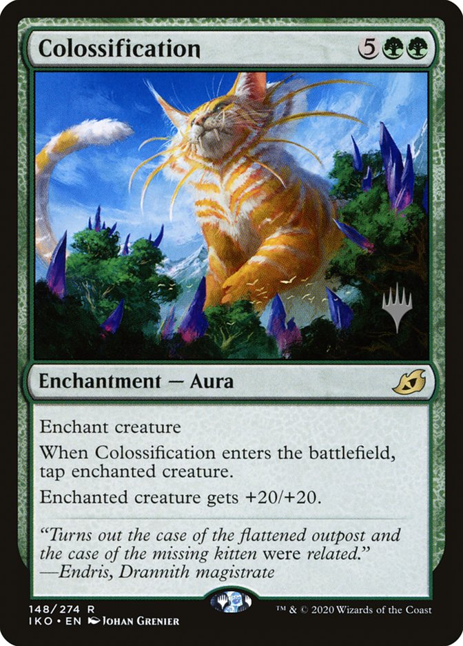 Colossification (Promo Pack) [Ikoria: Lair of Behemoths Promos] | Arkham Games and Comics