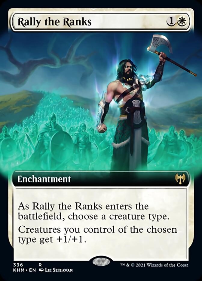 Rally the Ranks (Extended Art) [Kaldheim] | Arkham Games and Comics