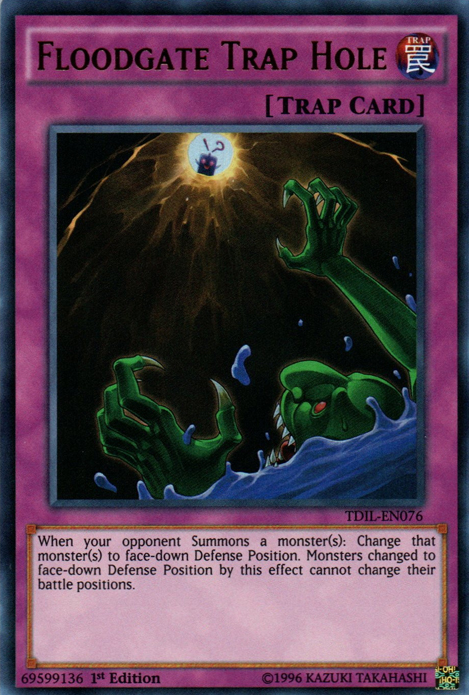 Floodgate Trap Hole [TDIL-EN076] Ultra Rare | Arkham Games and Comics