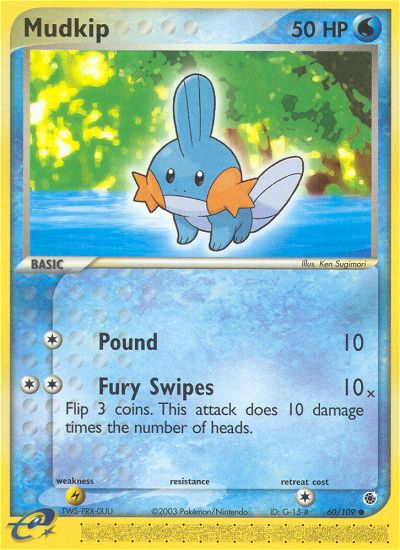 Mudkip (60/109) [EX: Ruby & Sapphire] | Arkham Games and Comics