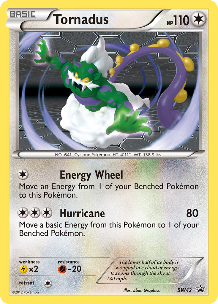 Tornadus (BW42) [Black & White: Black Star Promos] | Arkham Games and Comics