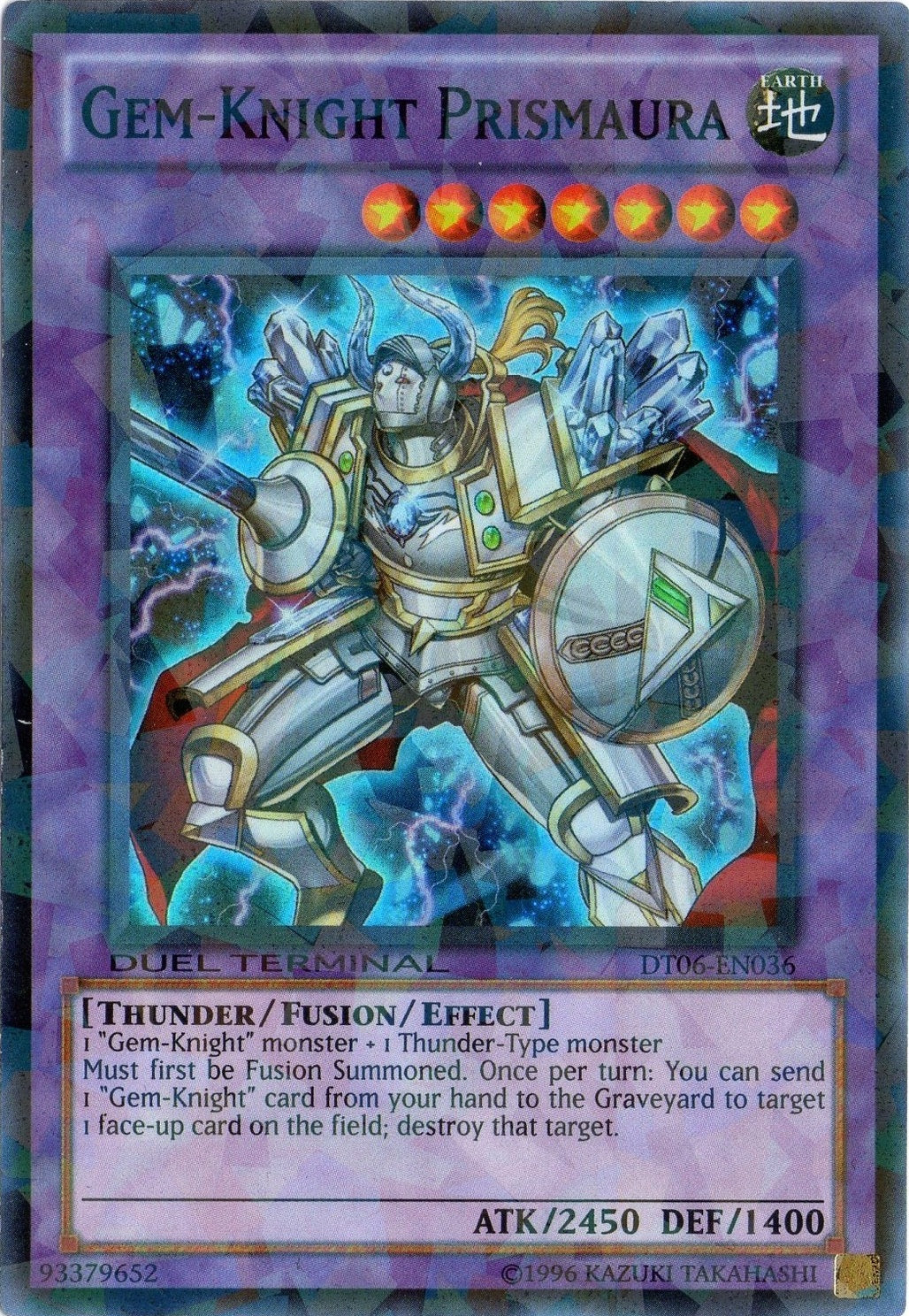 Gem-Knight Prismaura [DT06-EN036] Super Rare | Arkham Games and Comics