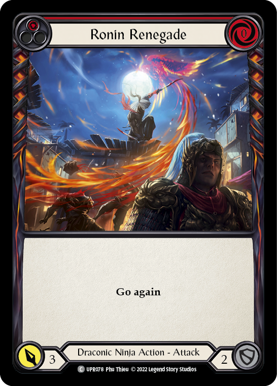 Ronin Renegade (Red) [UPR078] (Uprising) | Arkham Games and Comics