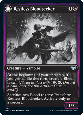 Restless Bloodseeker // Bloodsoaked Reveler [Innistrad: Double Feature] | Arkham Games and Comics